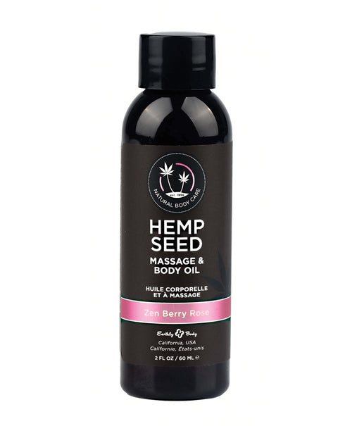 Earthly Body Massage & Body OIL Zen Berry Rose